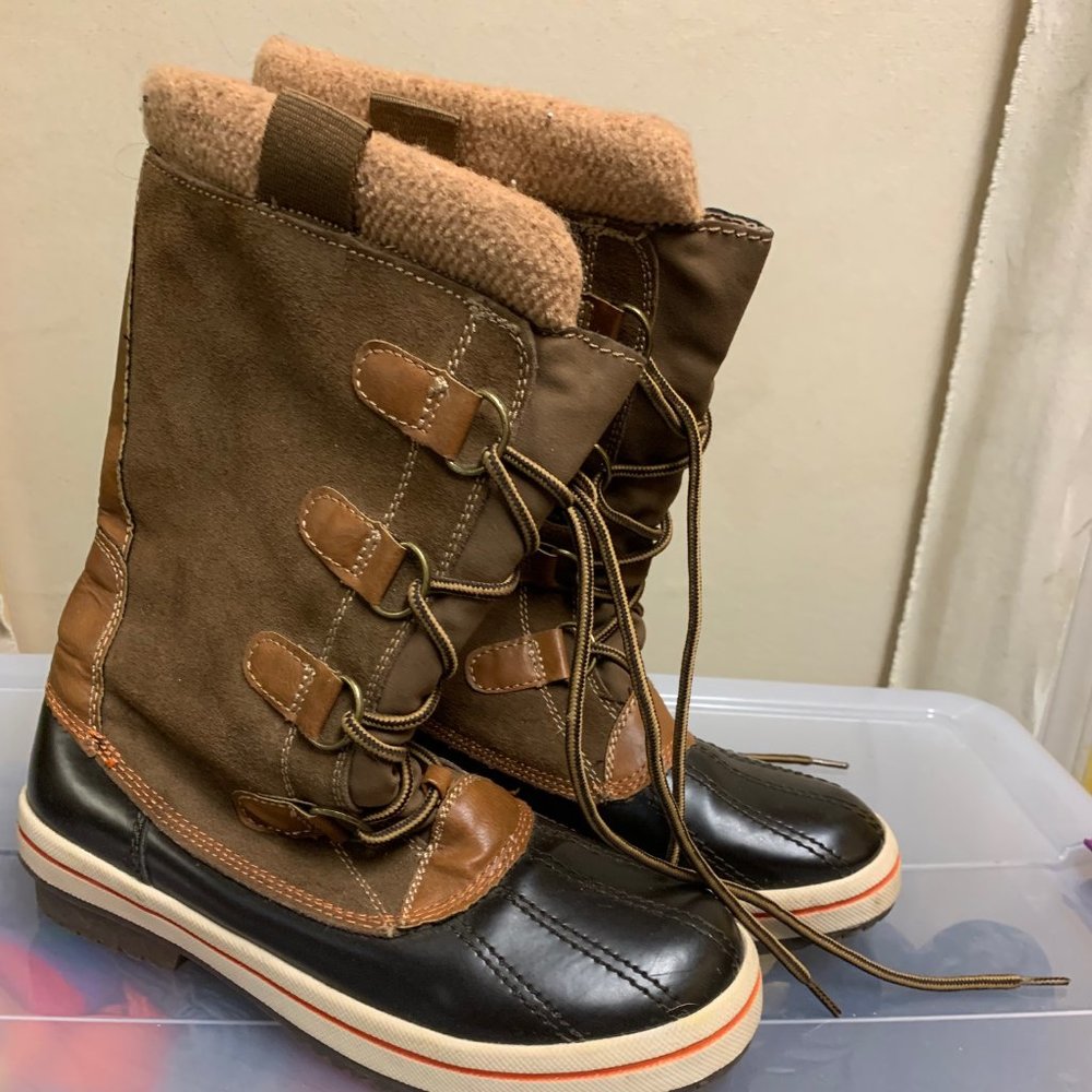 Faux Fur Lined Winter Boot / Women's Boot